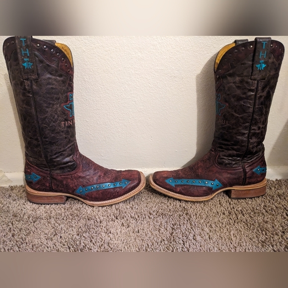 Tin Haul Shoes Tin Haul Womens Arrowhead Cowboy Boots Poshmark